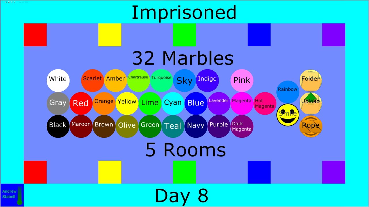 Imprisoned Day 8 - Algodoo Marble Race