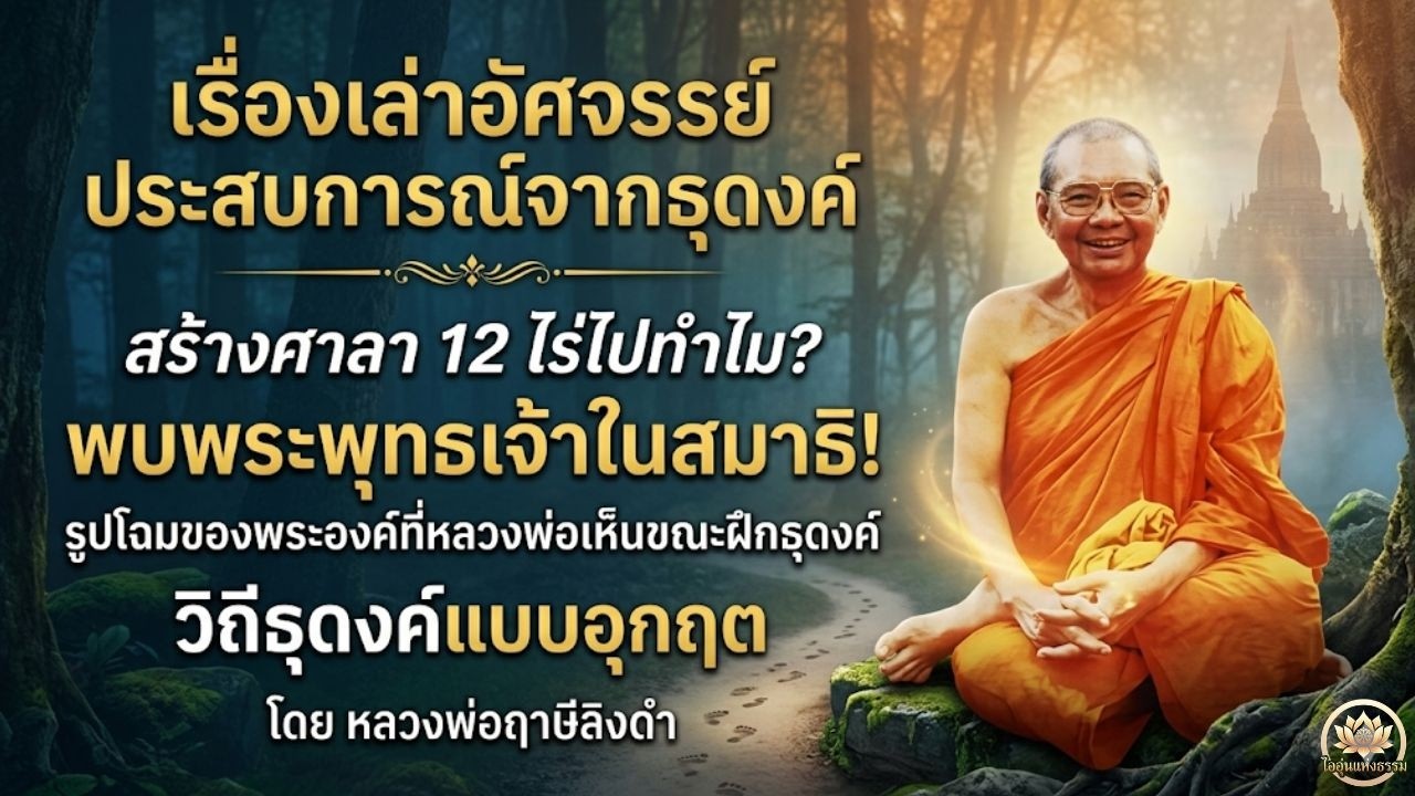 ประสบการณ์จากธุดงค์ สร้างศาลา 12 ไร่ไปทำไม?, พบพระพุทธเจ้าในสมาธิ!, วิถีธุดงค์แบบอุกฤต