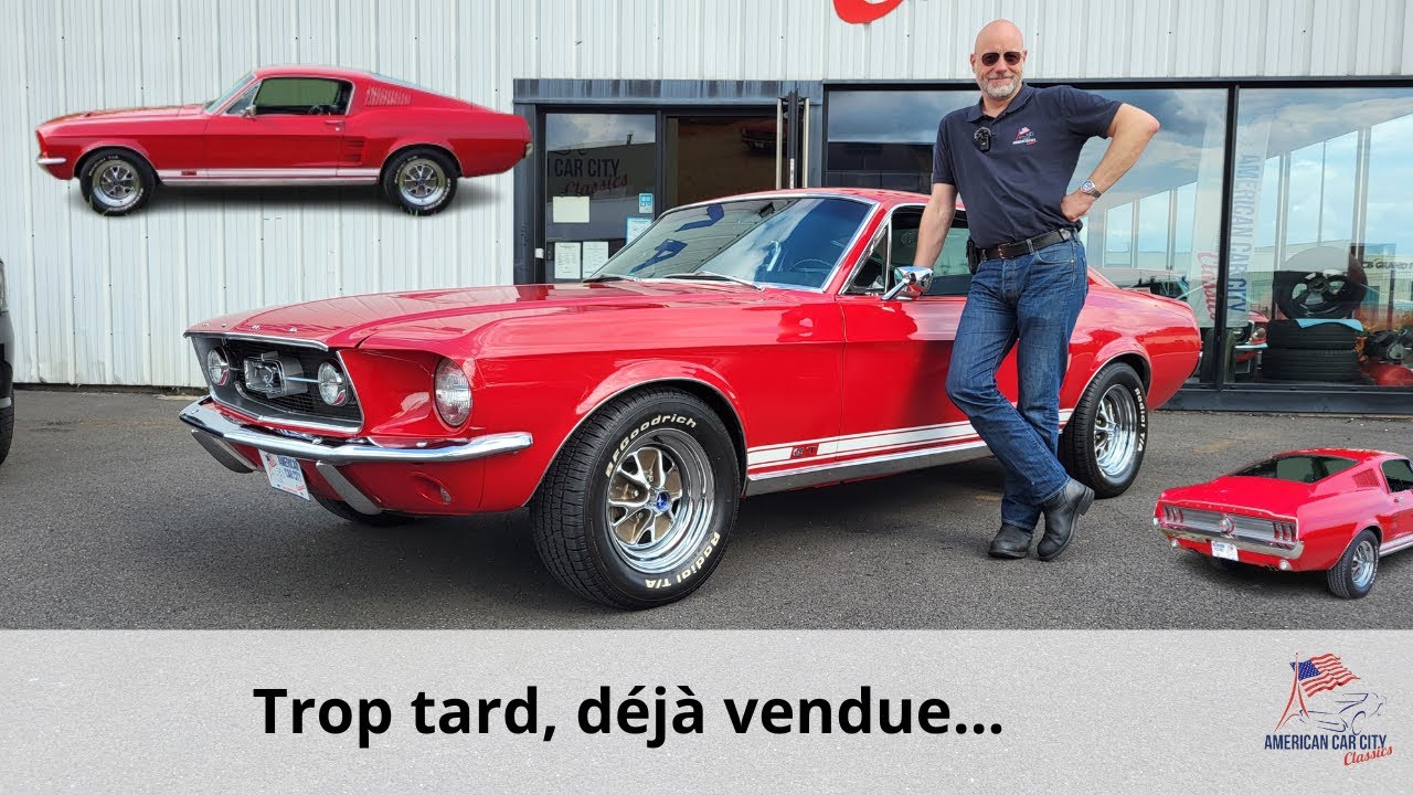 Ford Mustang Fastback 390ci de 1967 🐎🐎