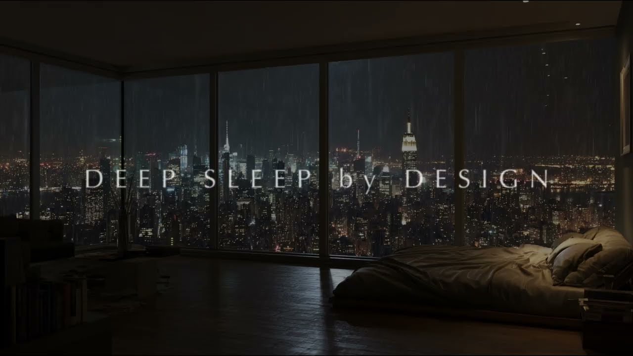 Calming Rain for Deep Sleep | 10 Hours uninterrupted rain