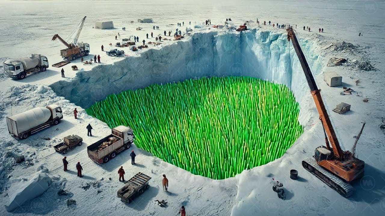 Voilà Ce Qui Se Cache Sous La Glace De L'Antarctique