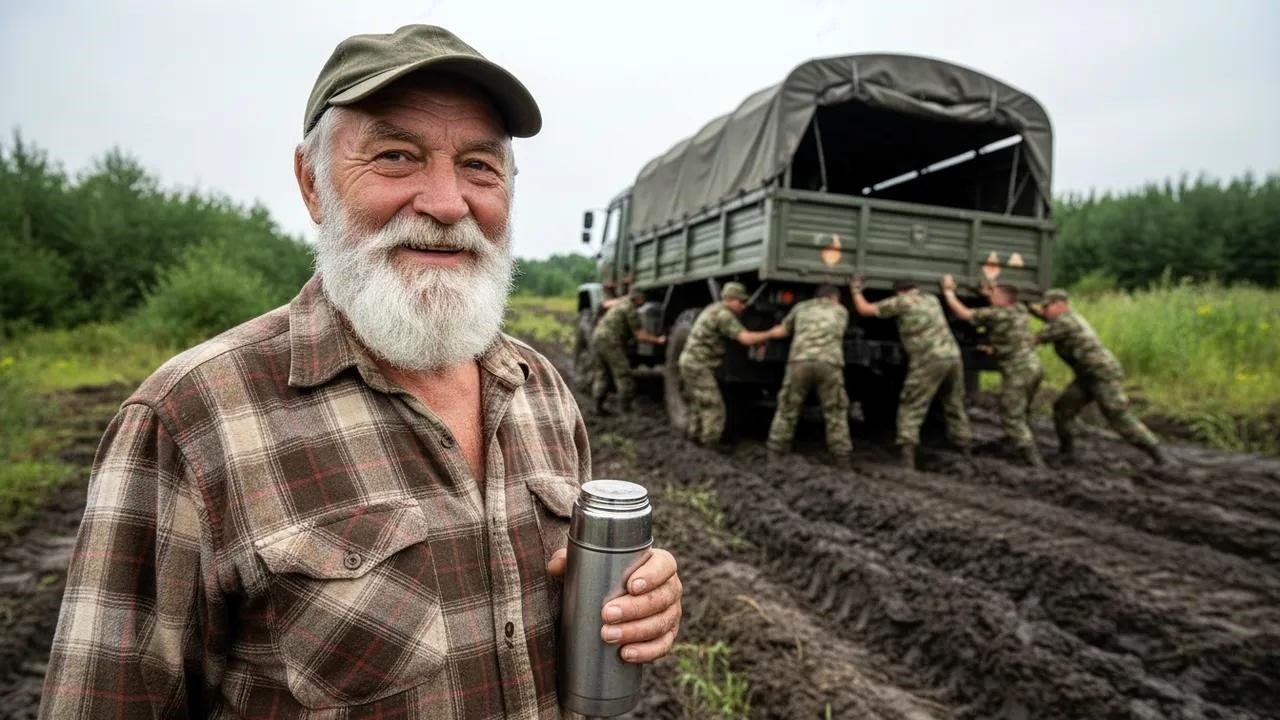 Inżynierowie ugrzęźli w błocie — Weteran pokazał, jak wyjść z opresji