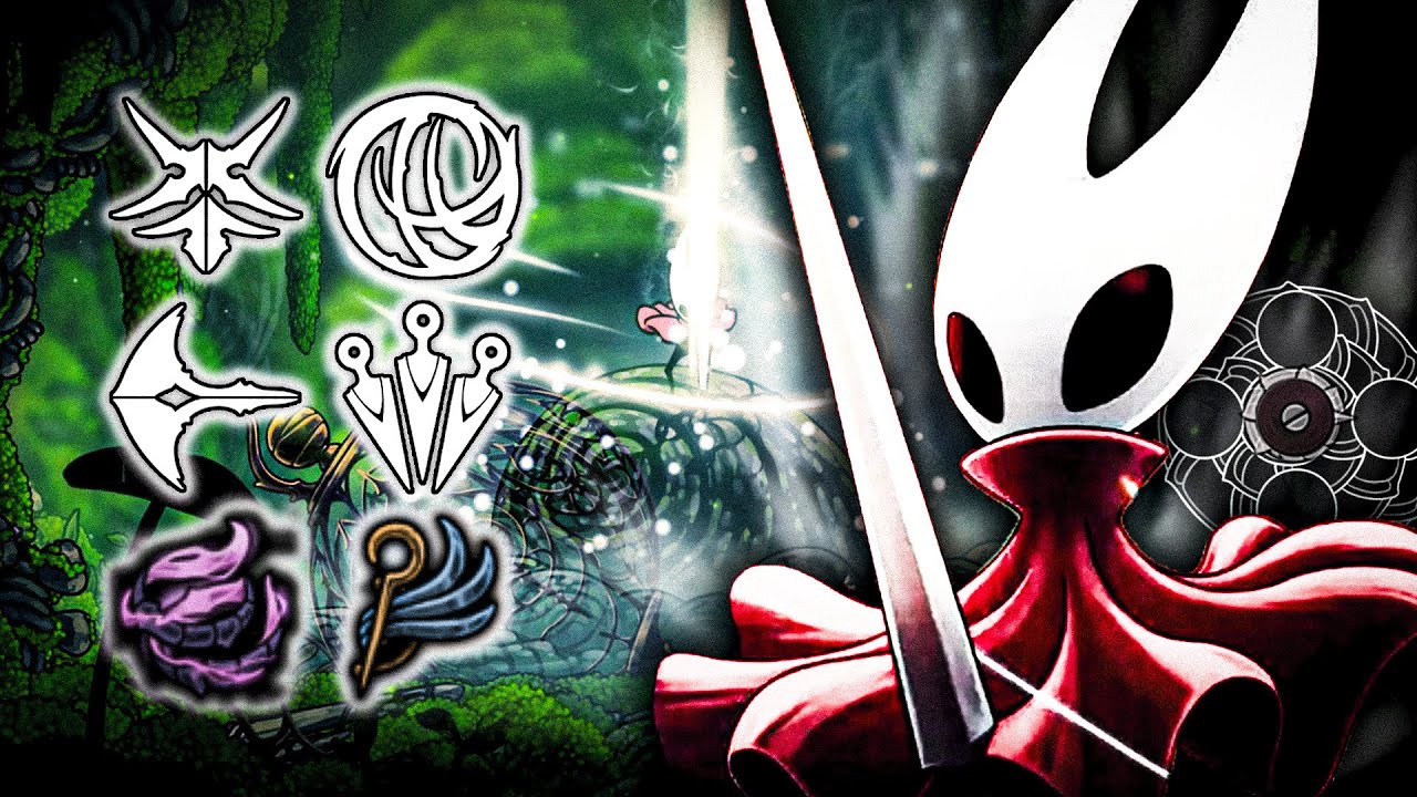 Top 5 Melhores BUILDS de Amuletos de Silksong! [Bras&atilde;o do Xam&atilde;]