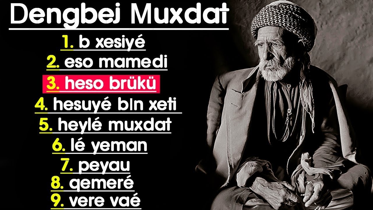 DENGBEJ MUXDAT HESUYE BIN XETİ - kürtçe şarkılar