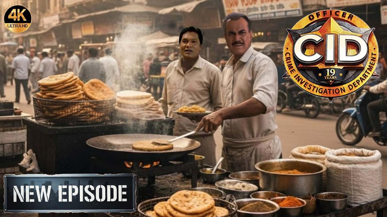 अपराधी पर नजर रखने सड़क किनारे सीआईडी ने कागई पराठे की दुकान | CID | Crime Story | New Episodes 2026