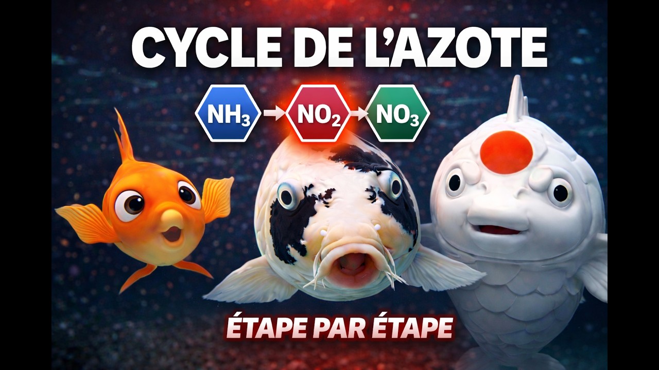 Cycle de l’azote dans un bassin de jardin - comprendre pour éviter les erreurs