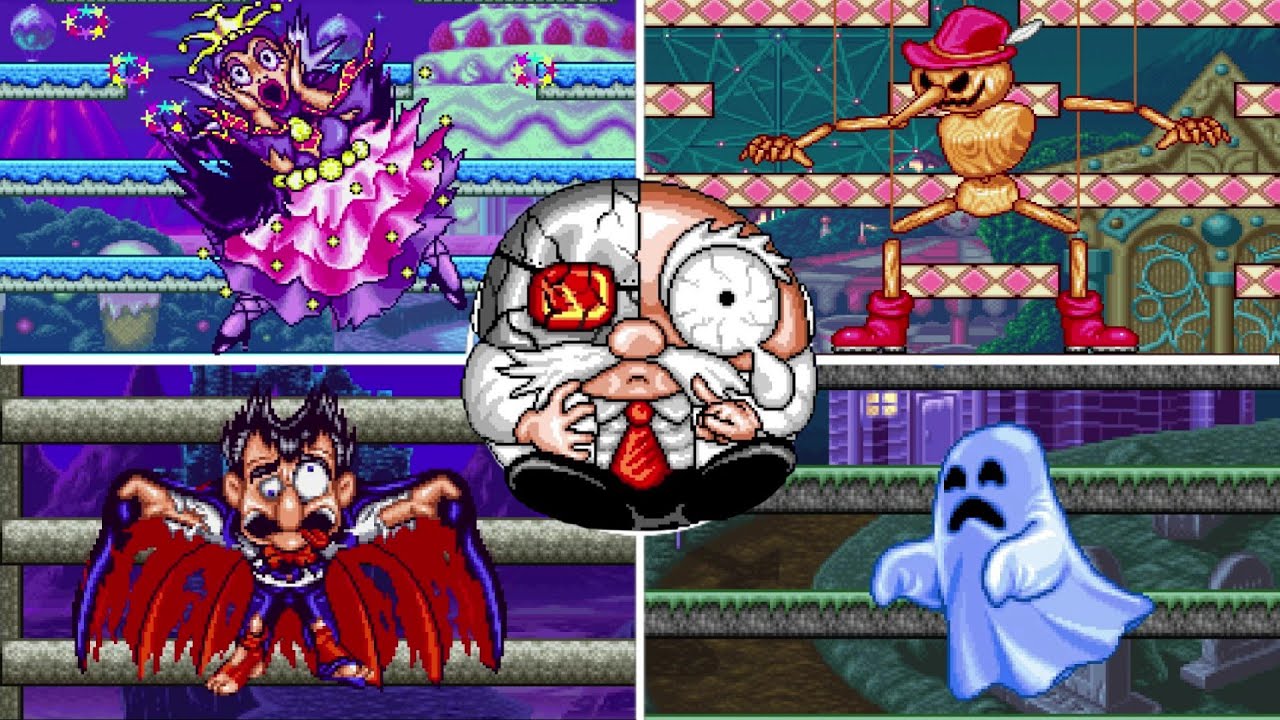 Diet Go Go (Arcade) All Bosses (No Damage)