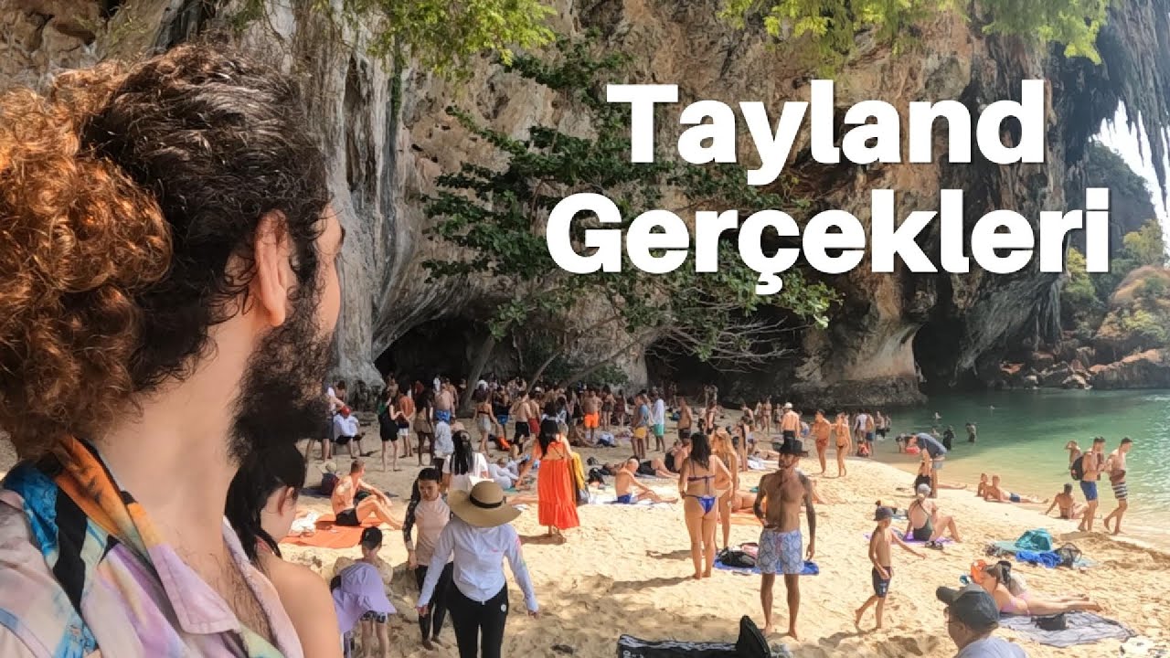 Tayland'ın En Kalabalık Plajı | 100 bahta tur | 🇹🇭 ~ 100