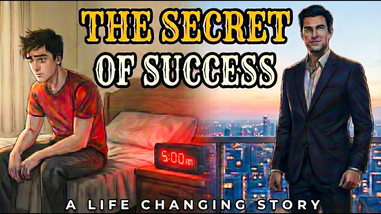The 5 AM Secret: One Habit That Changed a Poor Man’s Life | Inspirational English Story