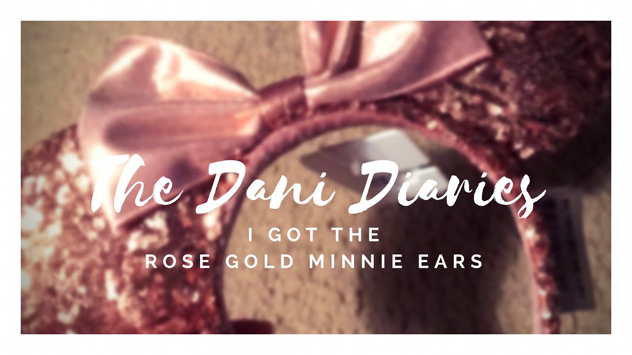 I Got The Rose Gold Ears!!!!