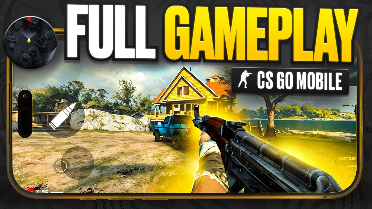 CS GO Mobile уже скоро выходит! Геймплей игры.