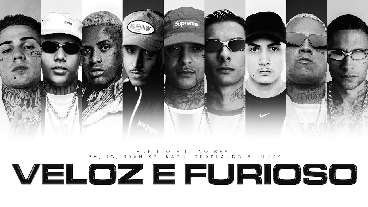 Murillo e LT no Beat, MC PH, MC IG, MC Hariel, MC Ryan SP, Kadu, TrapLaudo, Luuky - Veloz & Furioso