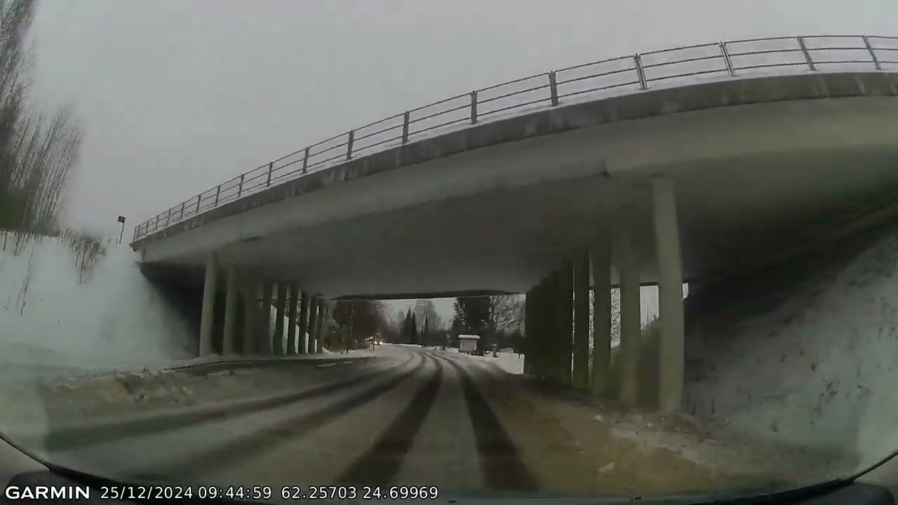 Keuruu 25 12 2024 Dashcam 1,75X