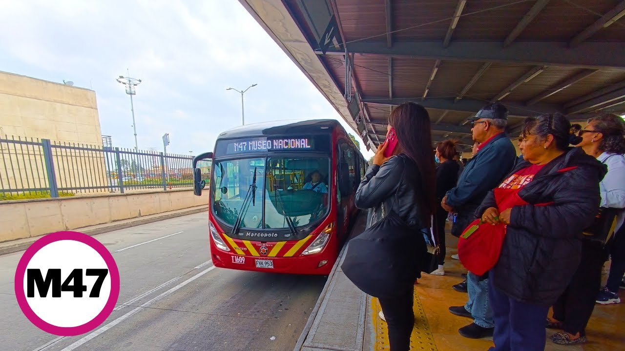 Ruta M47 Portal del Sur ➡️ Museo Nacional 🚍 Transmilenio Bogota