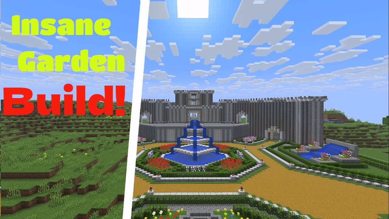 Insane Garden Build! (PART 6)(LIKE & SUB)
