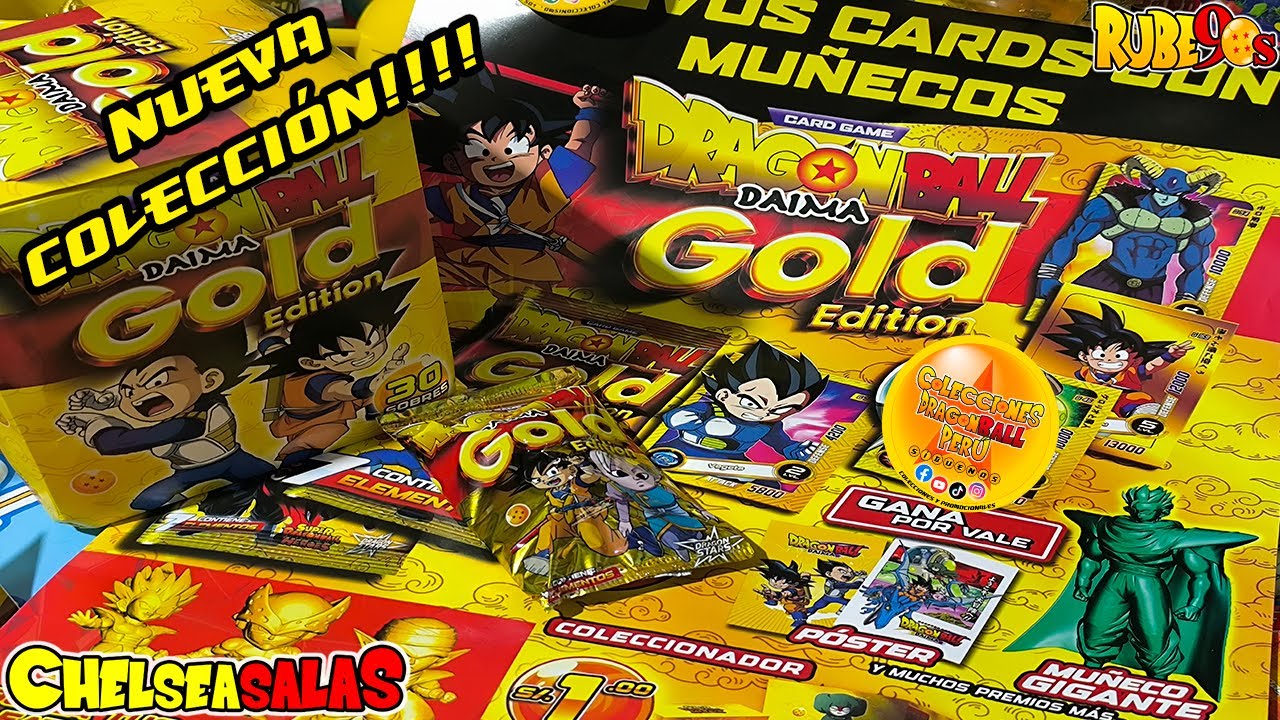Cards Dragon Ball Daima Gold Edition Dragon Stars Peru 2024