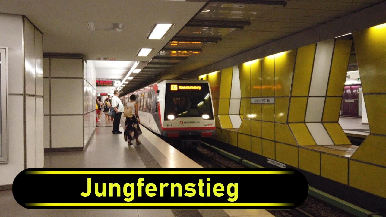 U-Bahn Station Jungfernstieg - Hamburg 🇩🇪 - Walkthrough 🚶