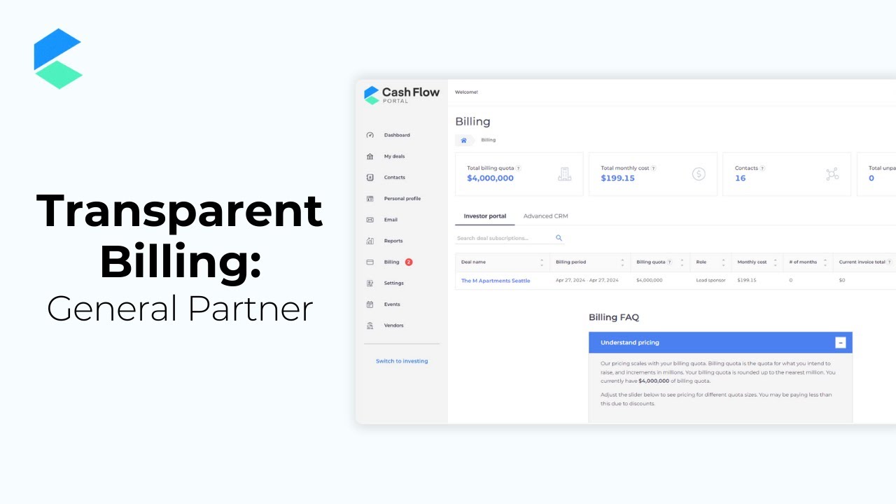 Cash Flow Portal's Pricing Model Explained