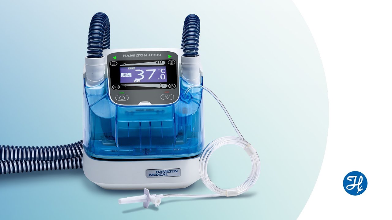 Advanced humidification - Meet the HAMILTON-H900 humidifier!