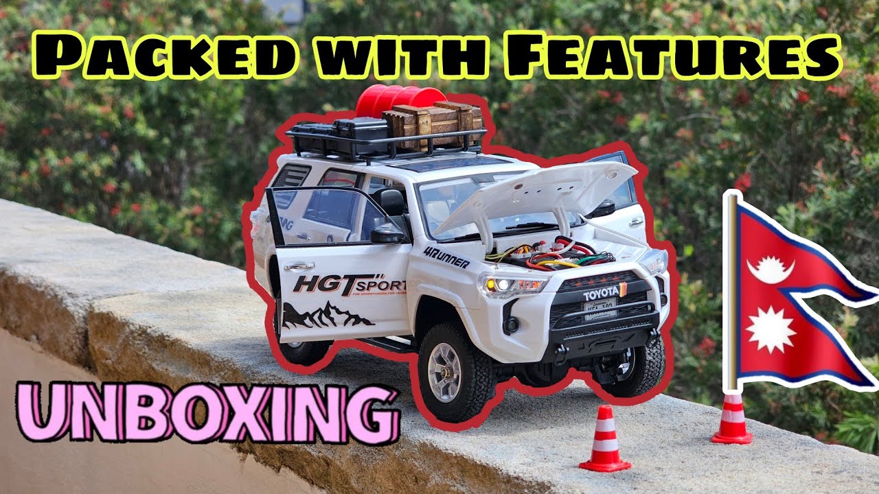 Unboxing the Toyota 4Runner RC – More Features Than Your Real Car l Nepal RC Club 🔥🔥🔥