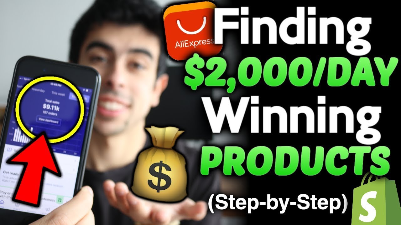 EASIEST WAY To Find $2,000/Day Winning Products In 2019 (Step By Step) - Shopify Dropshipping