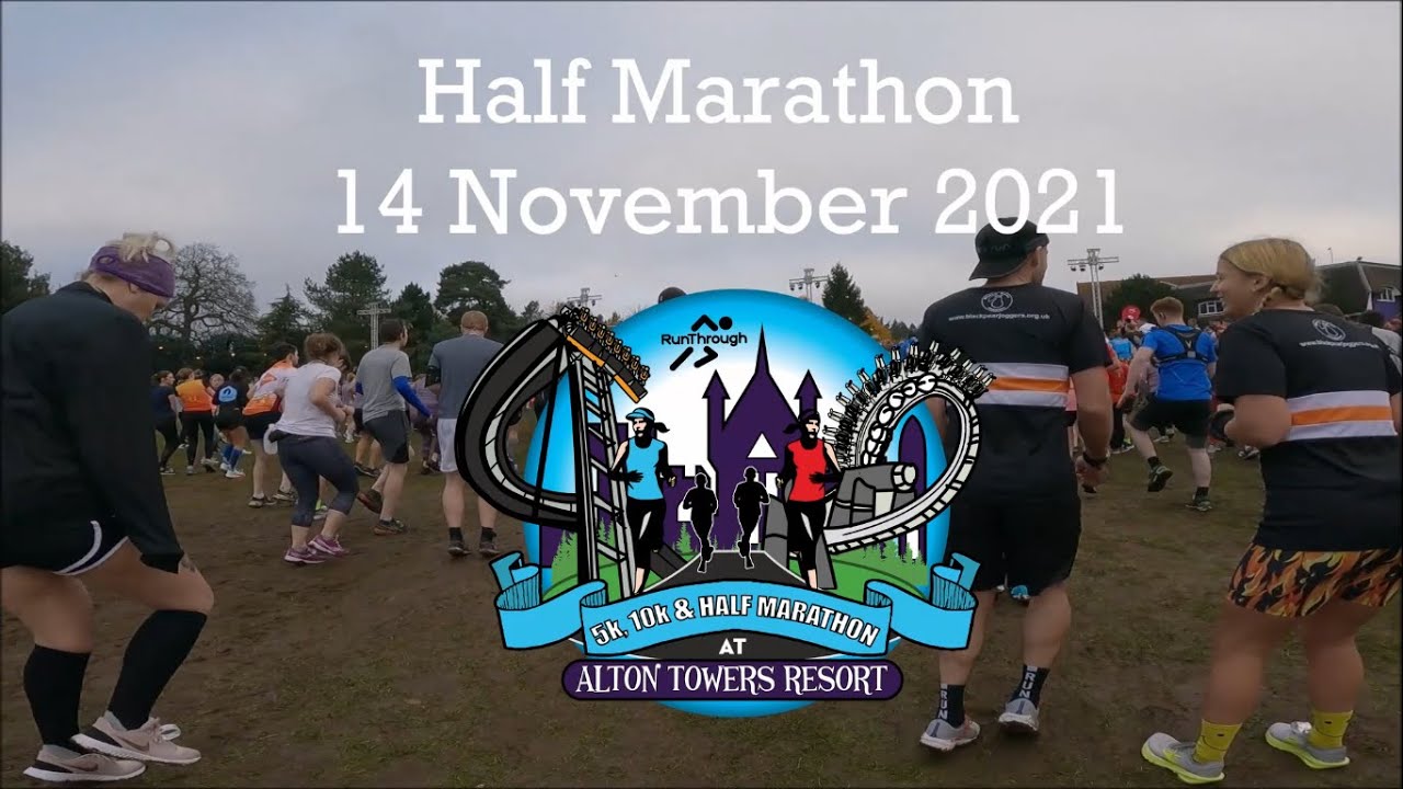 Alton Towers Half Marathon 2021