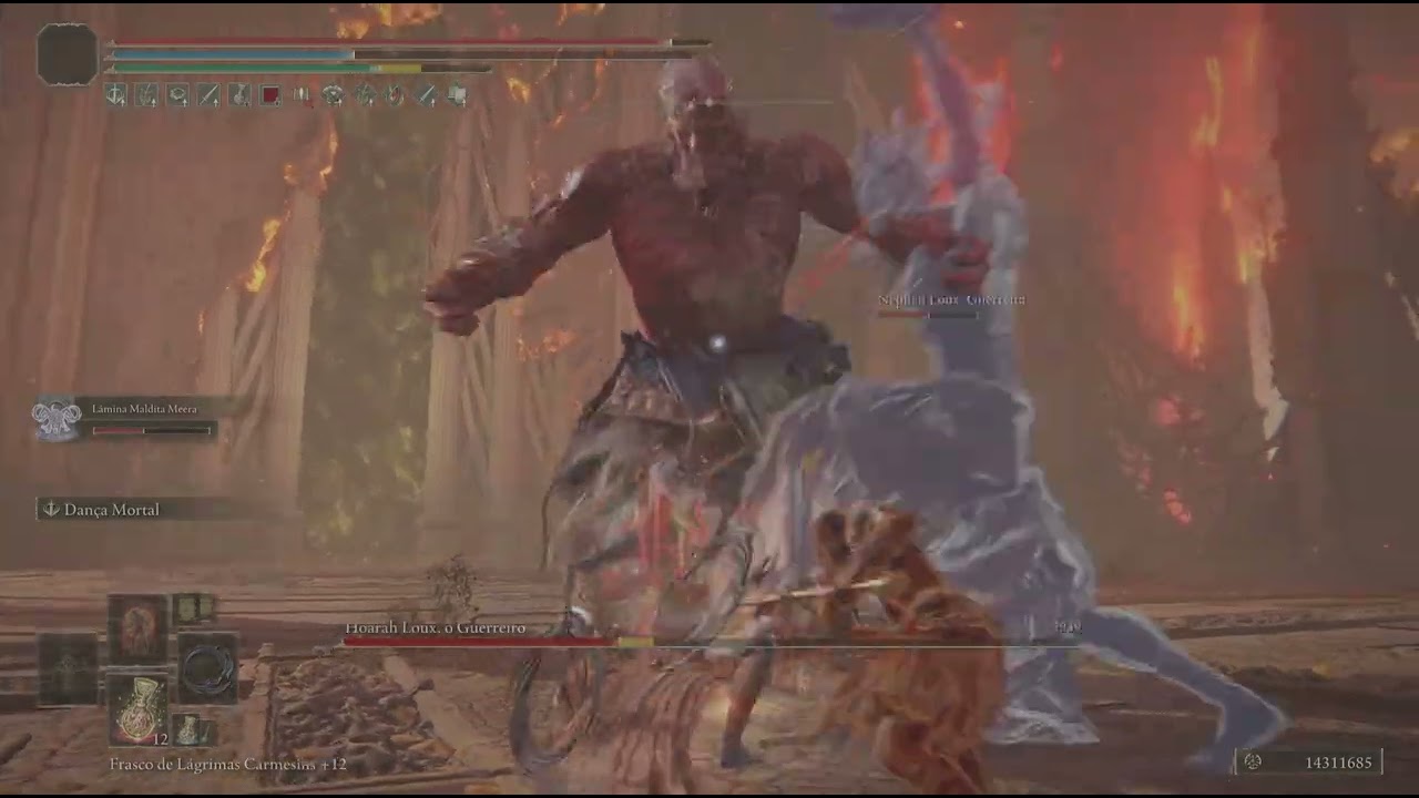 ELDEN RING Lâmina Maldita vs Godfrey