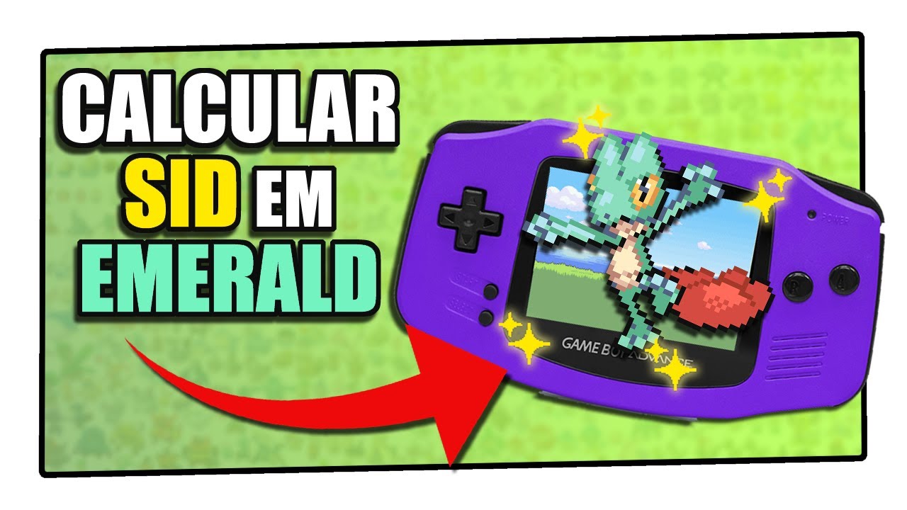 Como Calcular SID em  Pokémon Emerald