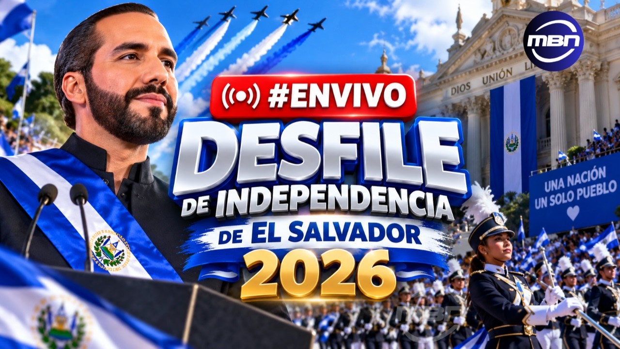 #ENVIVO Desfile de Independencia de El Salvador 2026