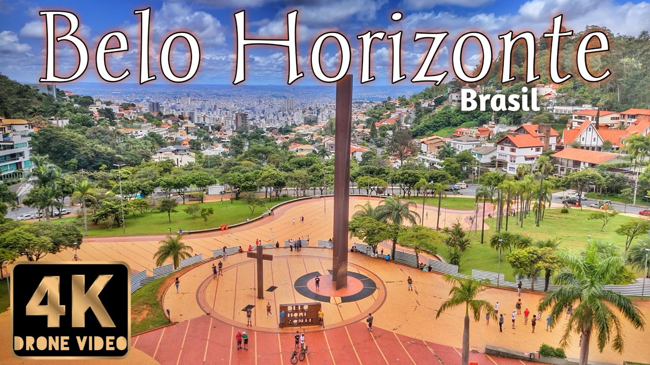 Belo Horizonte, Minas Gerais, Brasil 4K HDR Drone