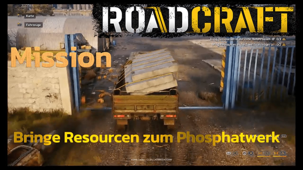 [PS5] Roadcraft Mission: Bringe Ressourcen zum Phosphatwerk