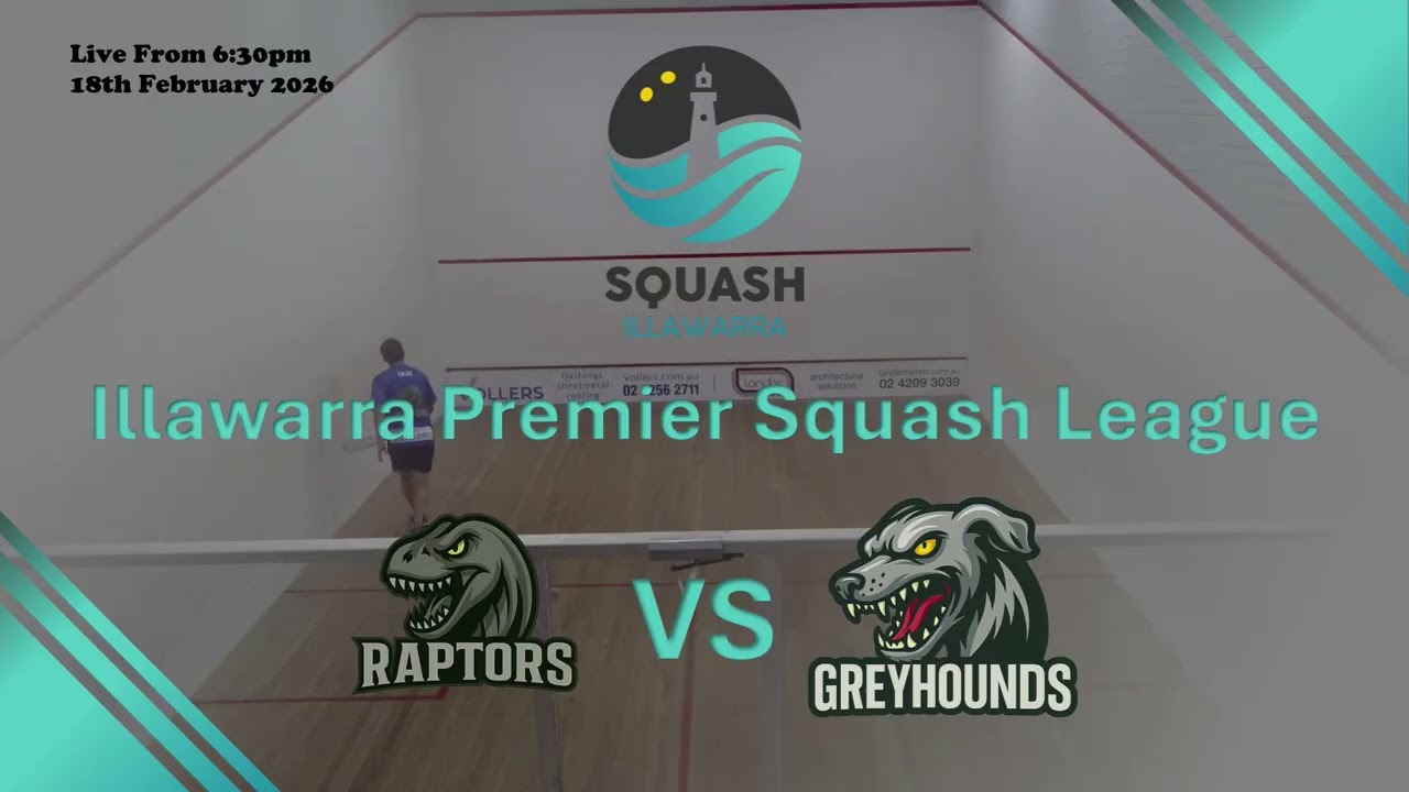 Simon vs Ian | Illawarra Premier League | Full Match Replay | Australian Squash