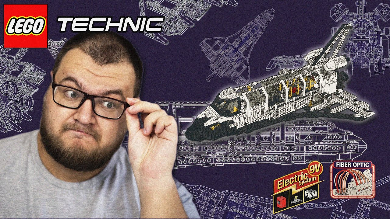 Шатал шаттл | lego technic 8480 - легендарный набор