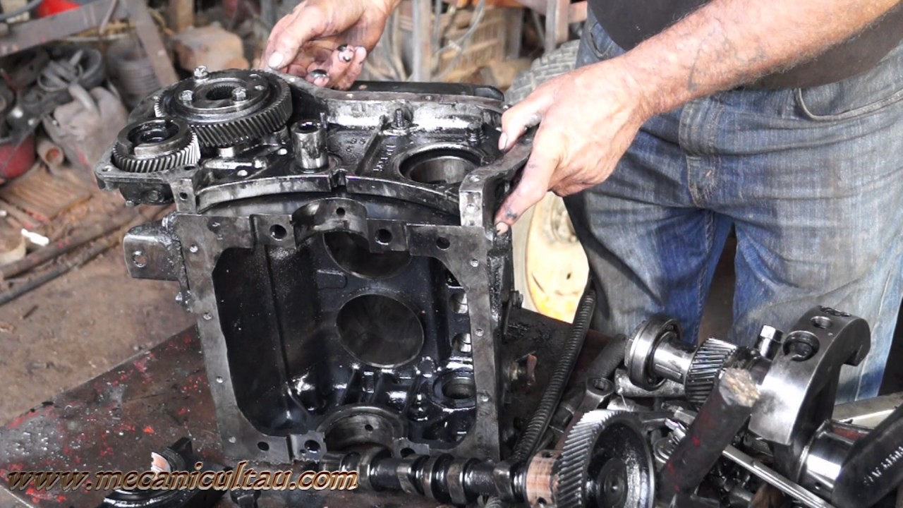 MOTOR FIAT SOMECA 215  SMECHERIA CU REDUCTIE LA AX CAME -HD