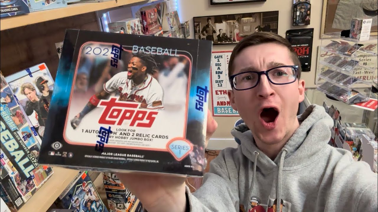 HUGE PULL! BRAND NEW 2024 TOPPS SERIES 1 JUMBO BOX OPENING! BOOM!
