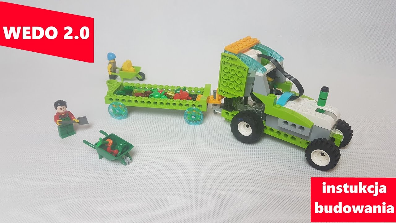 Traktor - LEGO Education WeDo 2.0 instruction tractor farma