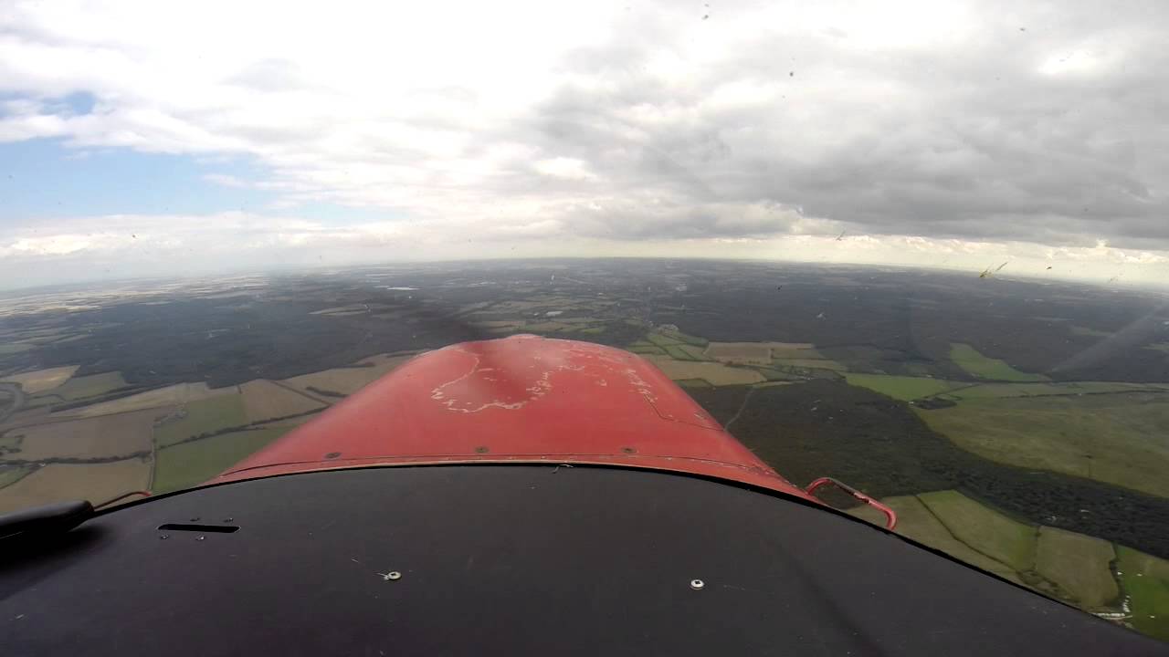 Learn to Fly - Solo Flight from Southend to Lydd - Part 1 with Air Traffic Control (ATC)