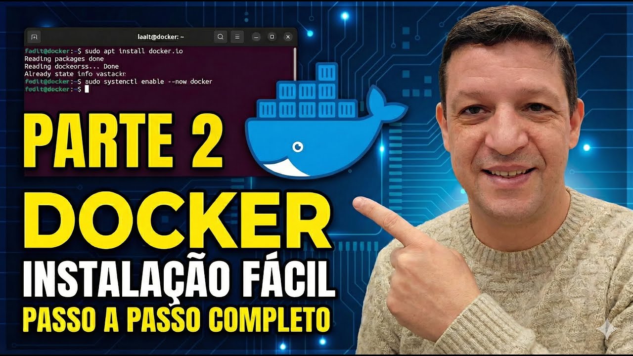 Docker Essentials (Parte2) Como Rodar e Instalar Containers: Guia Completo Passo a Passo no Linux! 🐳