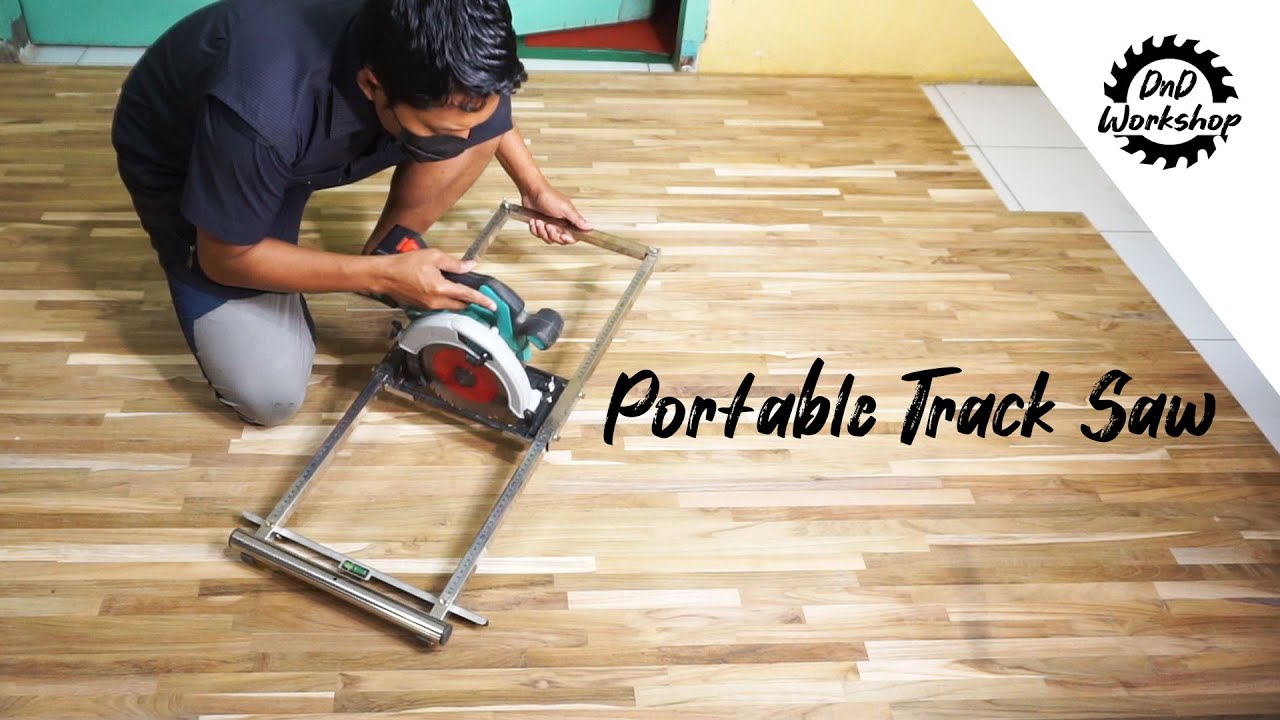 Portable Track Saw untuk Circular Saw dan Trimmer dan Bisa jadi Table Saw - Paralel Guide Besar