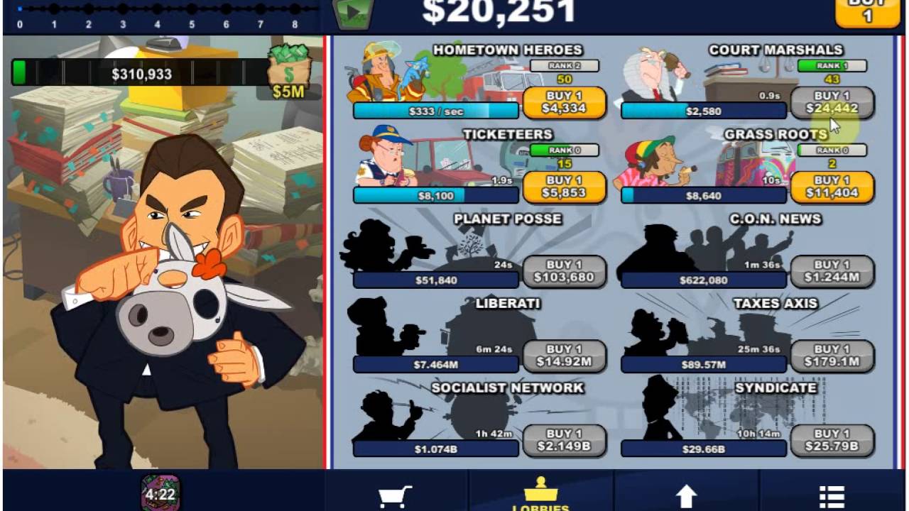 Pocket Politics GamePlay 1