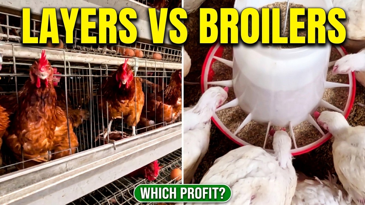 Layers Vs Broilers | Which One is More Profitable?