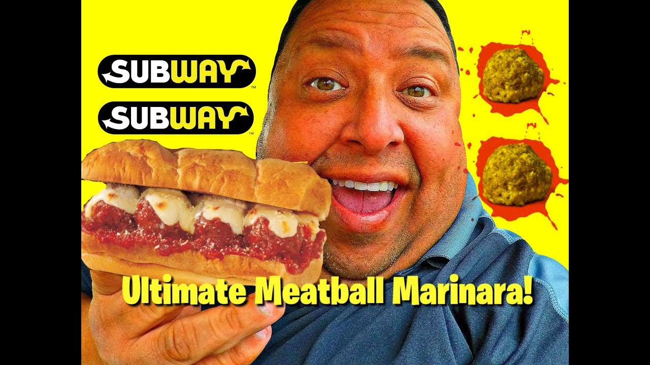 SUBWAY® Ultimate Meatball Marinara Sandwich Review!