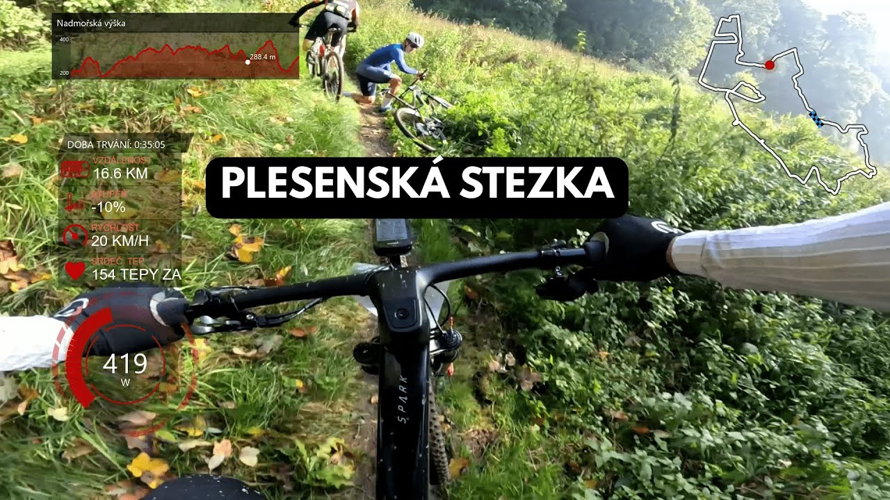 Plesenská stezka 2025 – POV z čelní skupiny | full race | Souboj o TOP10 🚴‍♂️🔥