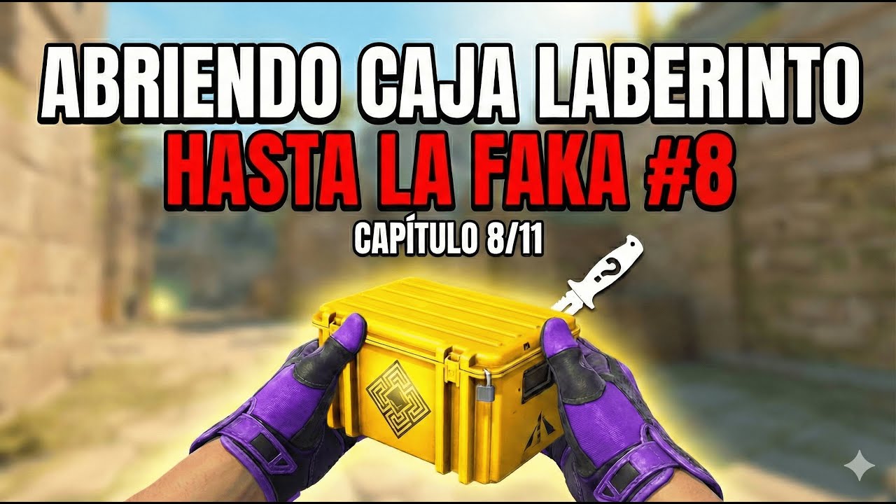 ABRIENDO LA CAJA LABERINTO HASTA FAKA #8 | GGDROP PROFIT INSANO