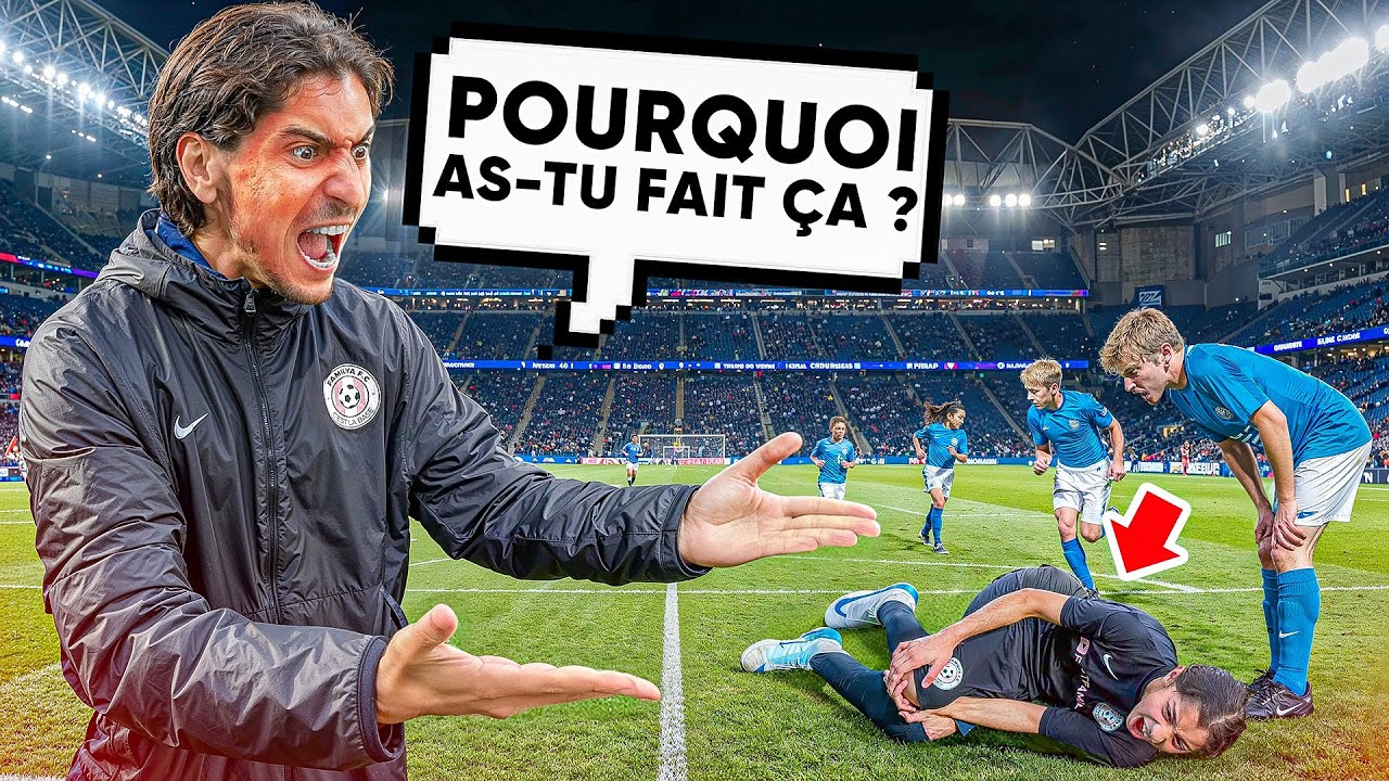 MYRIAM SE BLESSE TRÈS GRAVEMENT PENDANT SON MATCH DE FOOT, ELLE DOIT ARRETER LE FOOT..?