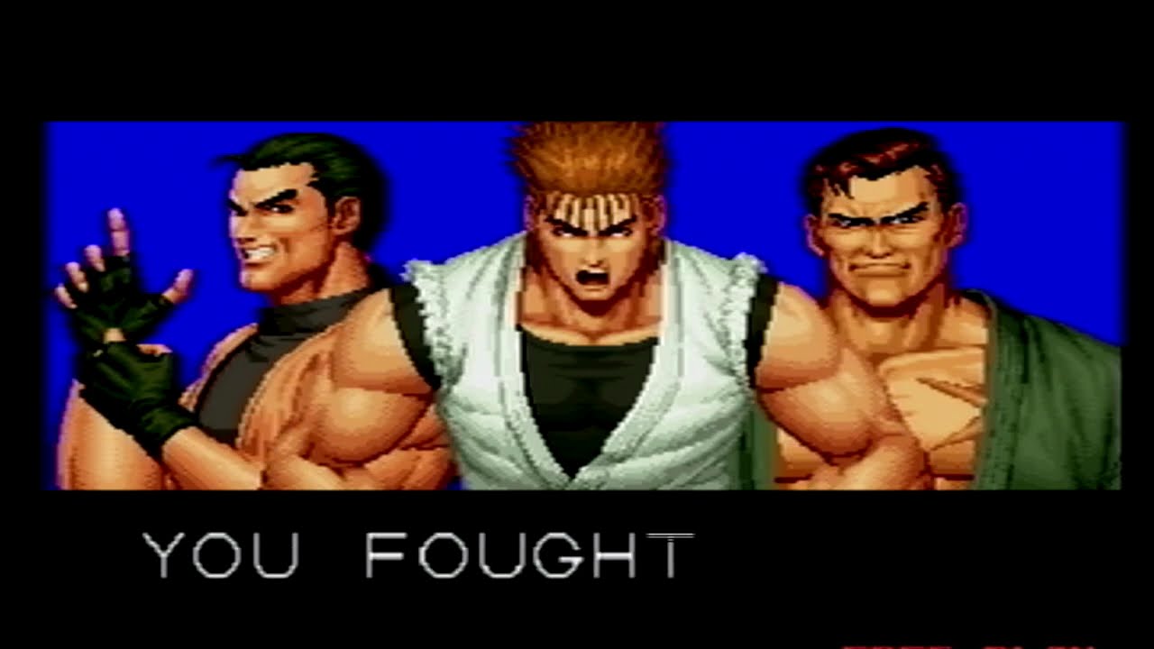 SNK Arcade Classics : The King Of Fighters'94 [PS2](playthrough)