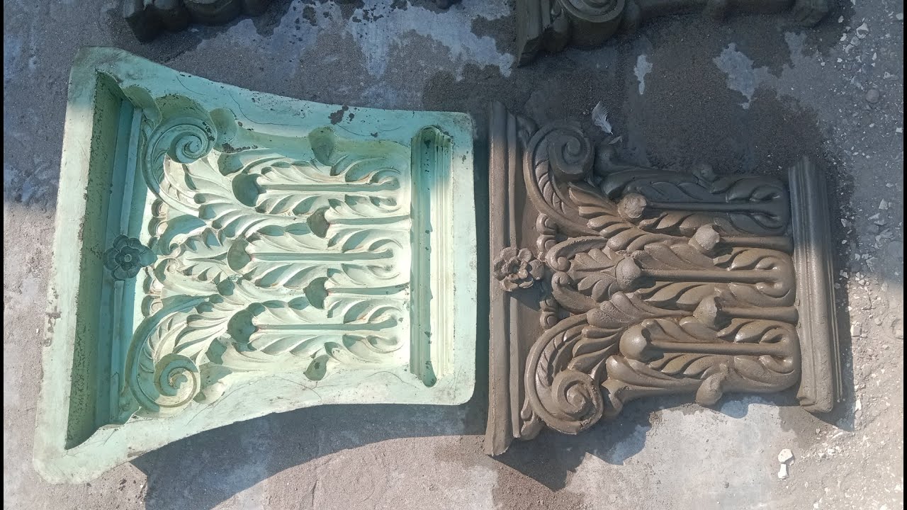 How to making molding amazing pillar cap design