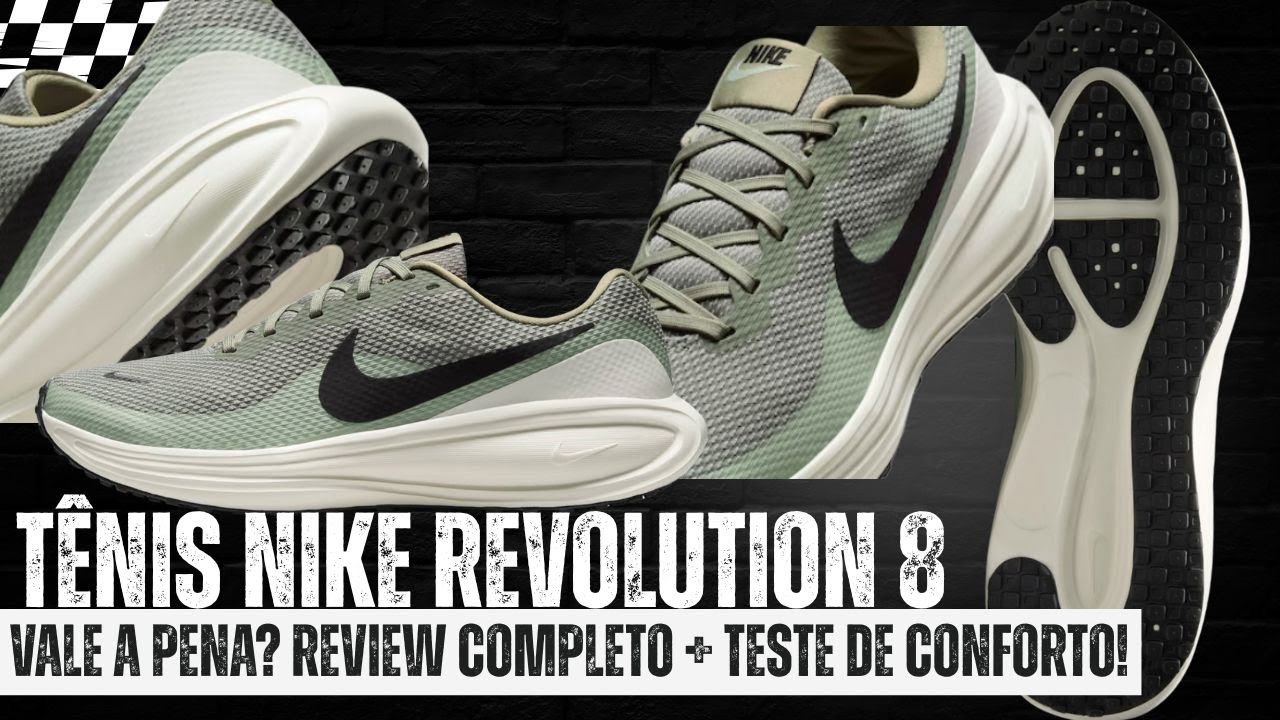 Tênis Nike Revolution 8: VALE A PENA? Review Completo + Teste de Conforto!