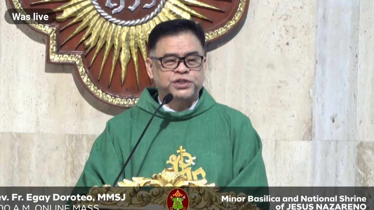 QUIAPO CHURCH LIVE TV MASS TODAY 7:00 AM JANUARY 29, 2026 THURSDAY MASS