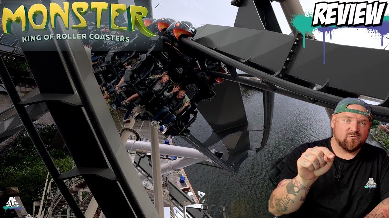 Monster - Ride Review - Gröna Lund - Bolliger & Mabillard (B&M) - Inverted Coaster